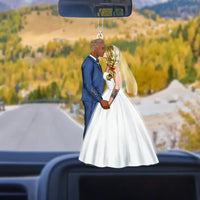 Personalized Car Acrylic Ornament for Couples, Wedding Gifts,