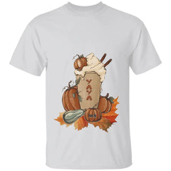 Nana Pumpkin Spice Latte Halloween Funny Fall Coffee Cozy Automne Petits-enfants-T-shirt